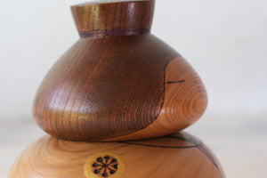 Exclusive Vintage Sosaku Kokeshi by Watanabe Yuji 渡辺雄二 (1951-) | Titled: 春 - Haru - Spring | 11,5 cm