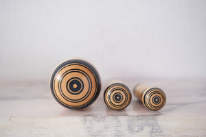 Set of Three Vintage Creative Kokeshi | 6,5 cm till 15 cm