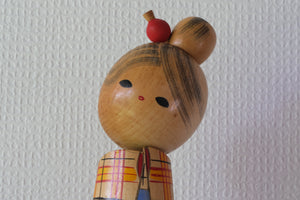 Elegant Vintage Creative Kokeshi by Eiko Shibata (1924-) | 29 cm
