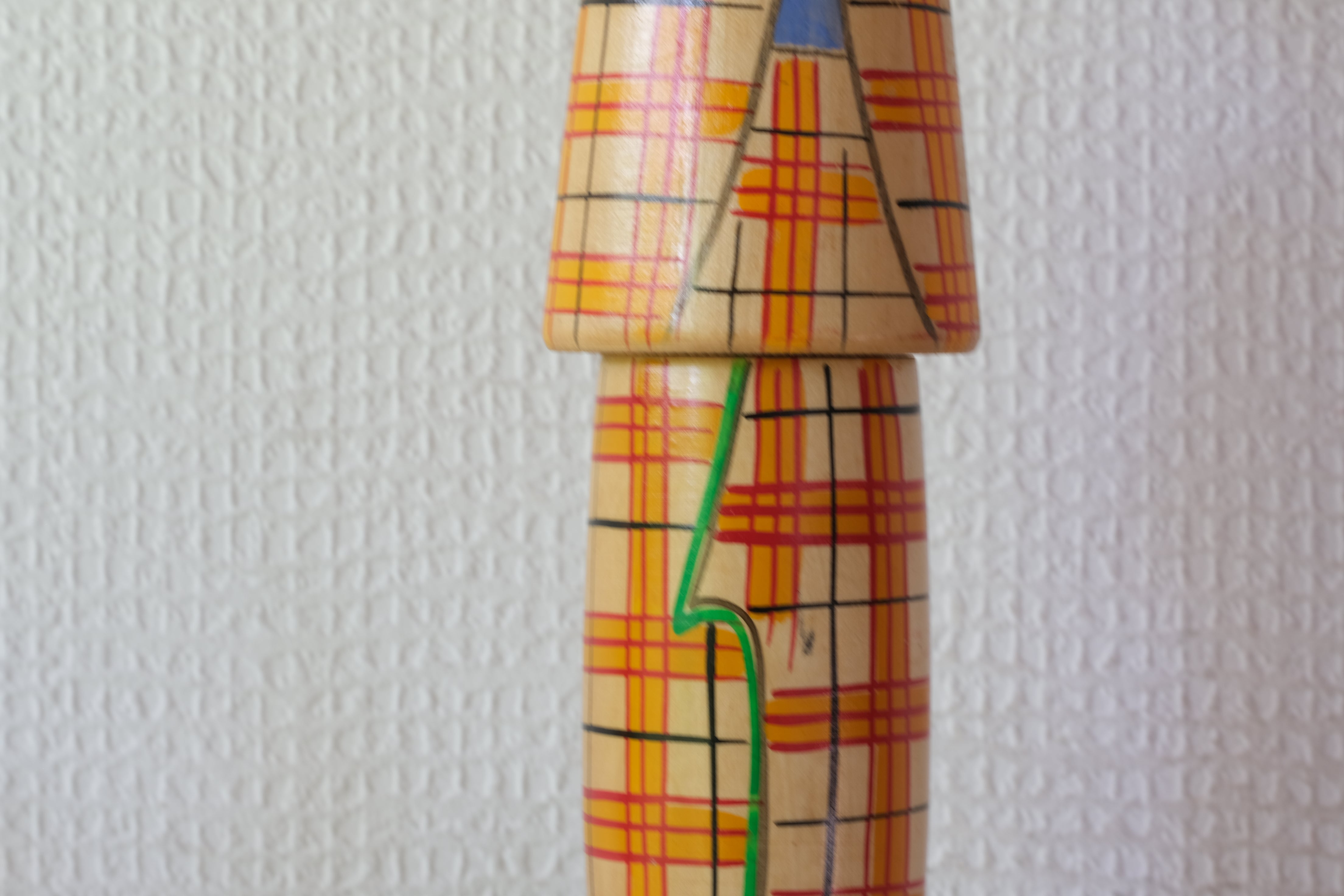 Elegant Vintage Creative Kokeshi by Eiko Shibata (1924-) | 29 cm
