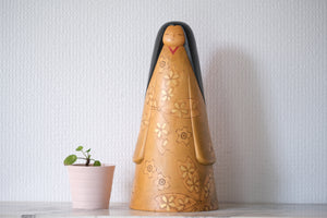 Exclusive Vintage Sosaku Kokeshi by Watanabe Yuji 渡辺雄二 (1951-) | 26 cm