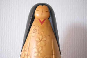 Exclusive Vintage Sosaku Kokeshi by Watanabe Yuji 渡辺雄二 (1951-) | 26 cm