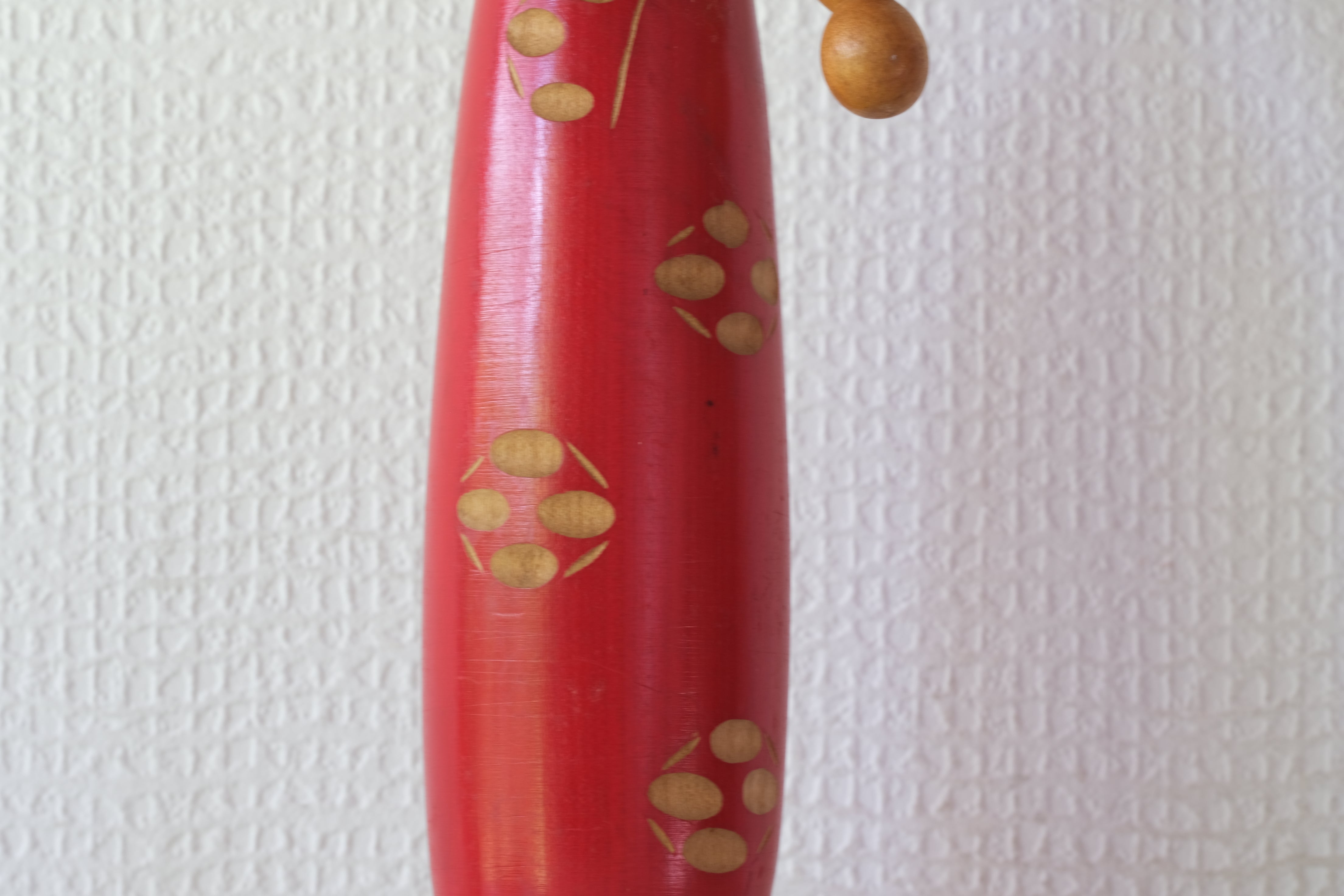 Vintage Creative Kokeshi with Ponytail by Eiko Shibata (1924-) | 31 cm
