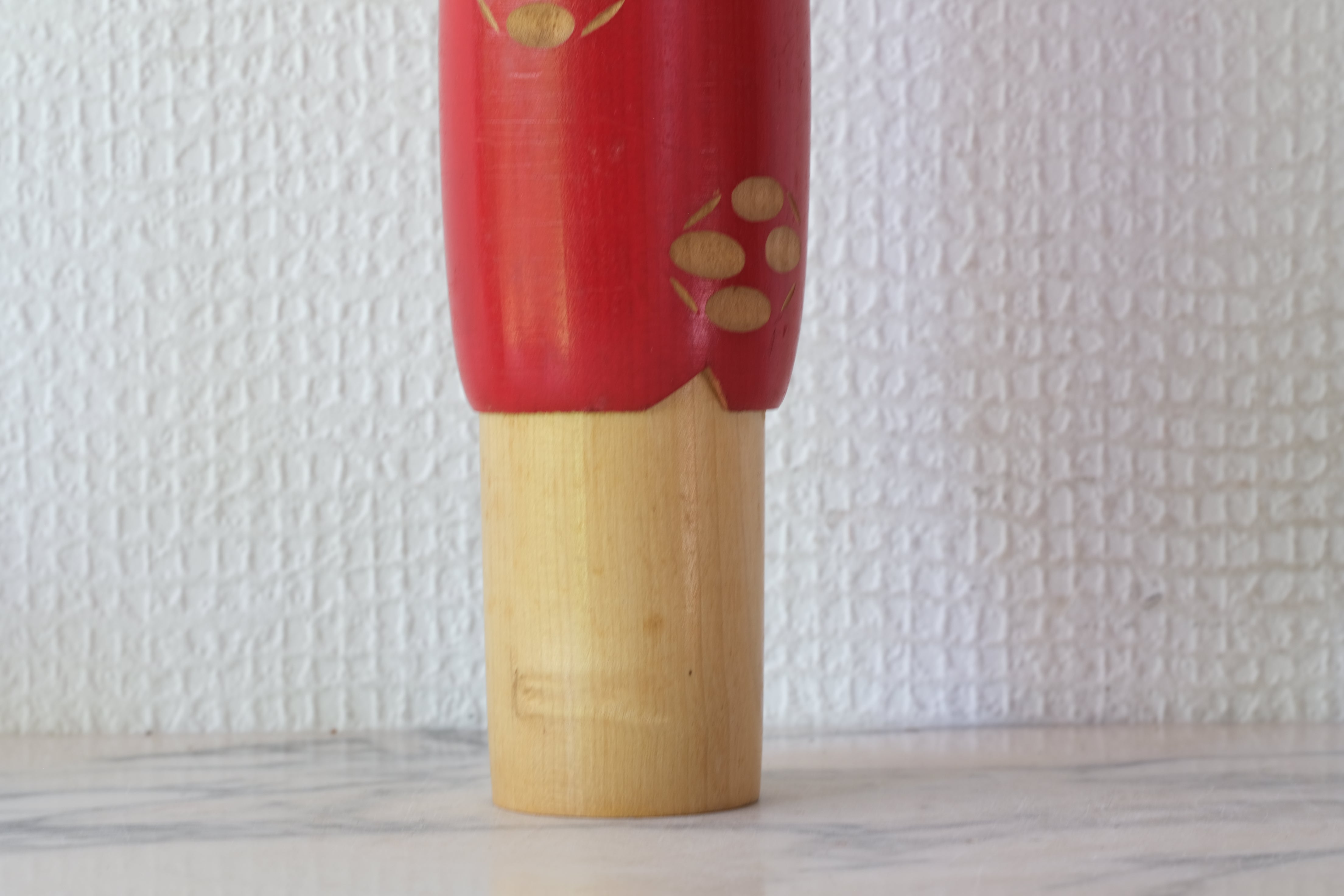 Vintage Creative Kokeshi with Ponytail by Eiko Shibata (1924-) | 31 cm