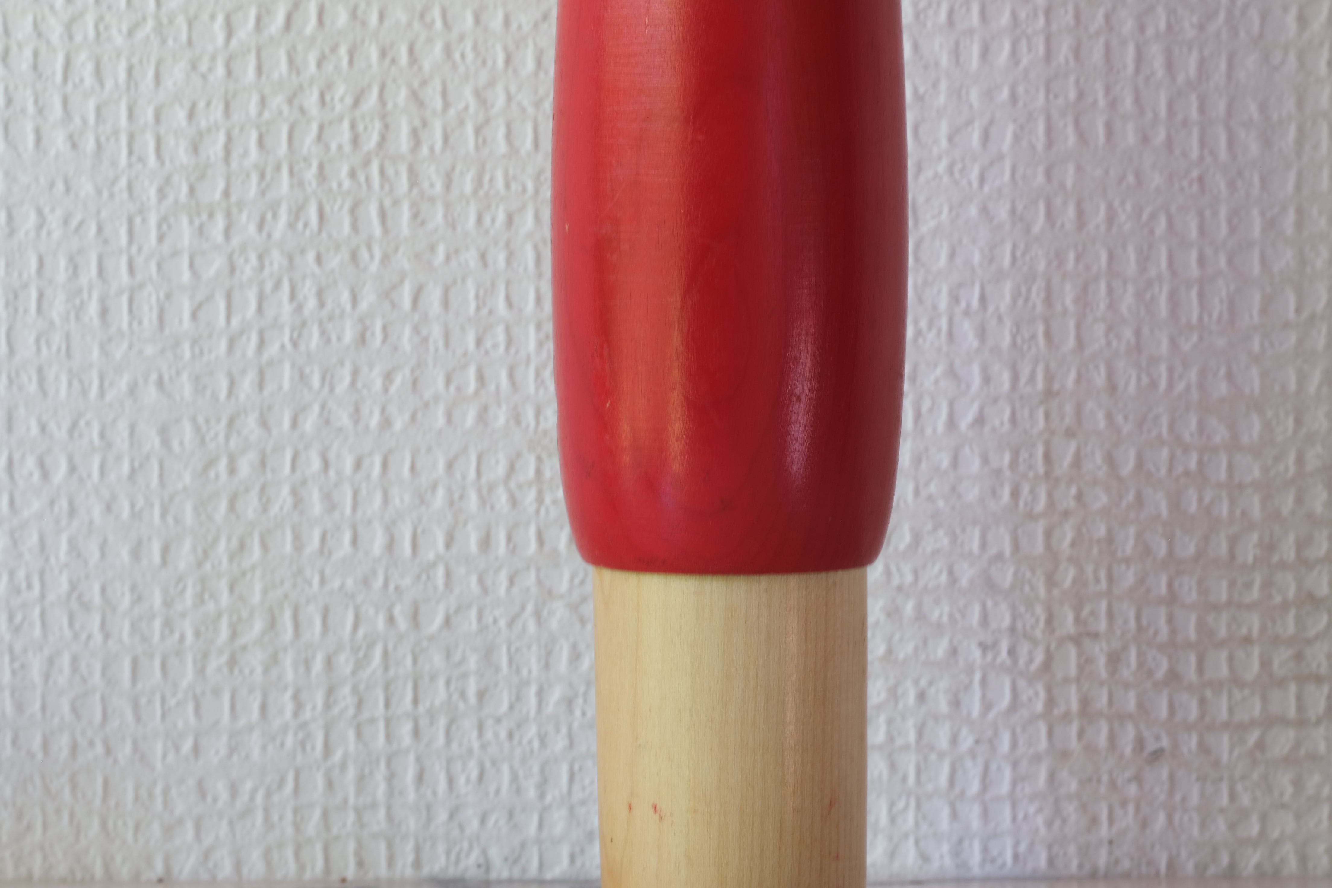 Vintage Creative Kokeshi with Ponytail by Eiko Shibata (1924-) | 31 cm