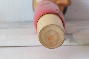 Vintage Creative Kokeshi with Ponytail by Eiko Shibata (1924-) | 31 cm