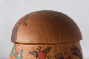 Rare Vintage Creative Kokeshi by Sansaku Sekiguchi (1925-2018) | 12 cm