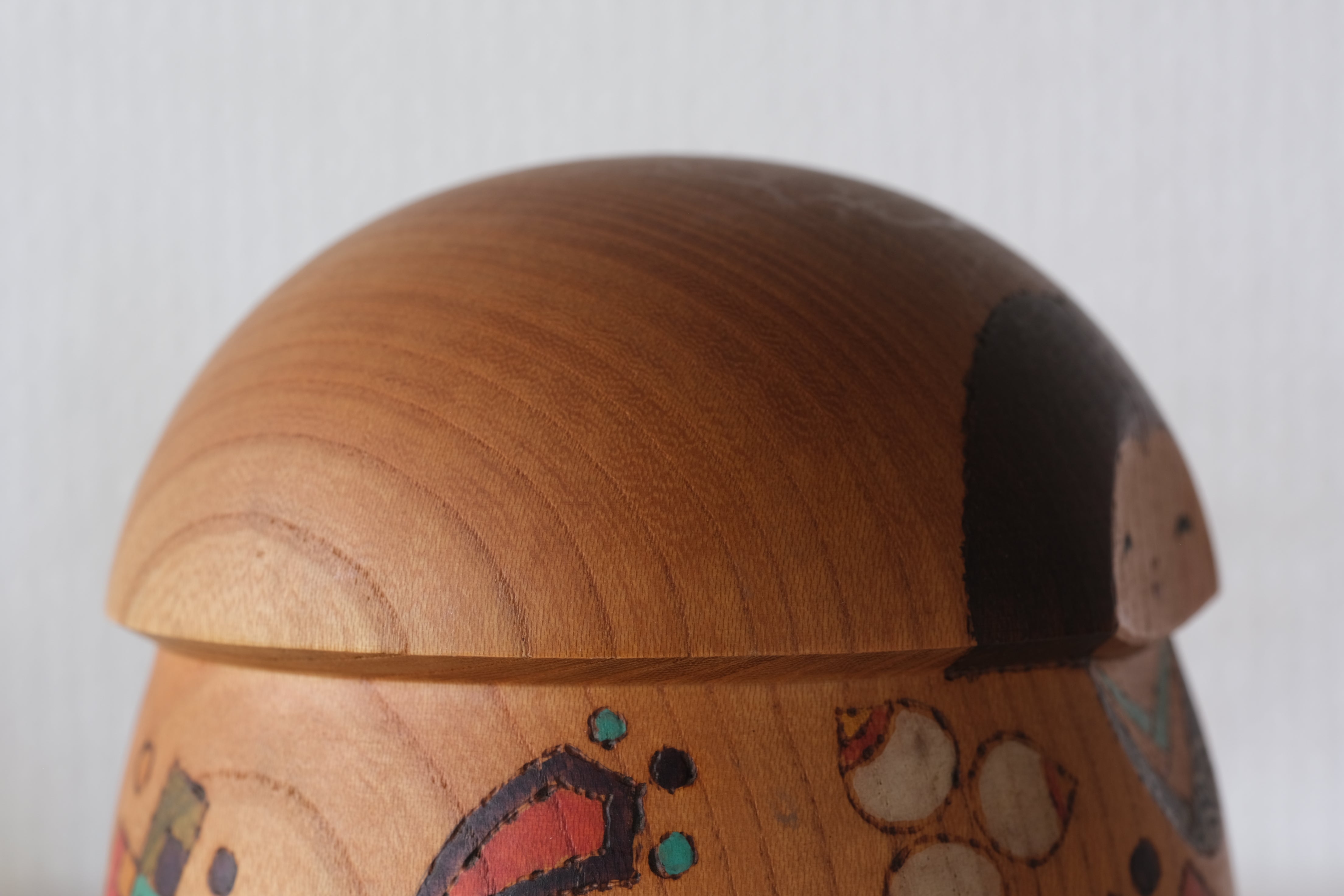 Rare Vintage Creative Kokeshi by Sansaku Sekiguchi (1925-2018) | 12 cm
