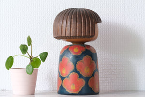 Exclusive Vintage Creative Kokeshi by Maruyama Hougetsu (1948-) | 19,5 cm