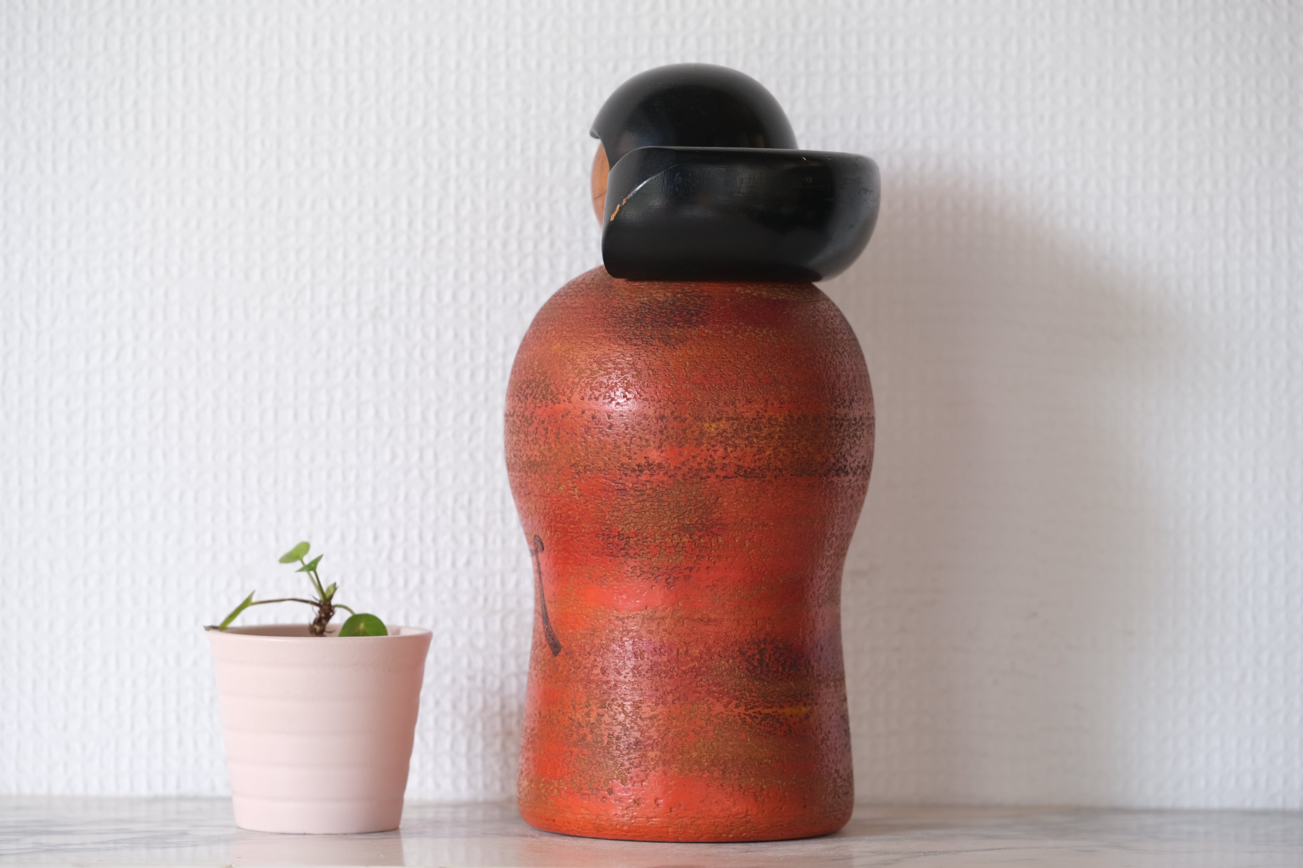 Exclusive Vintage Creative Kokeshi by Katase Kahei 片瀬快平 (1922-2015) | 22 cm
