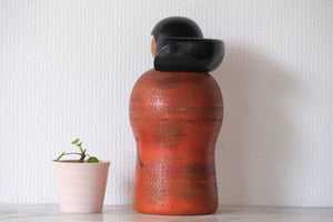 Exclusive Vintage Creative Kokeshi by Katase Kahei 片瀬快平 (1922-2015) | 22 cm