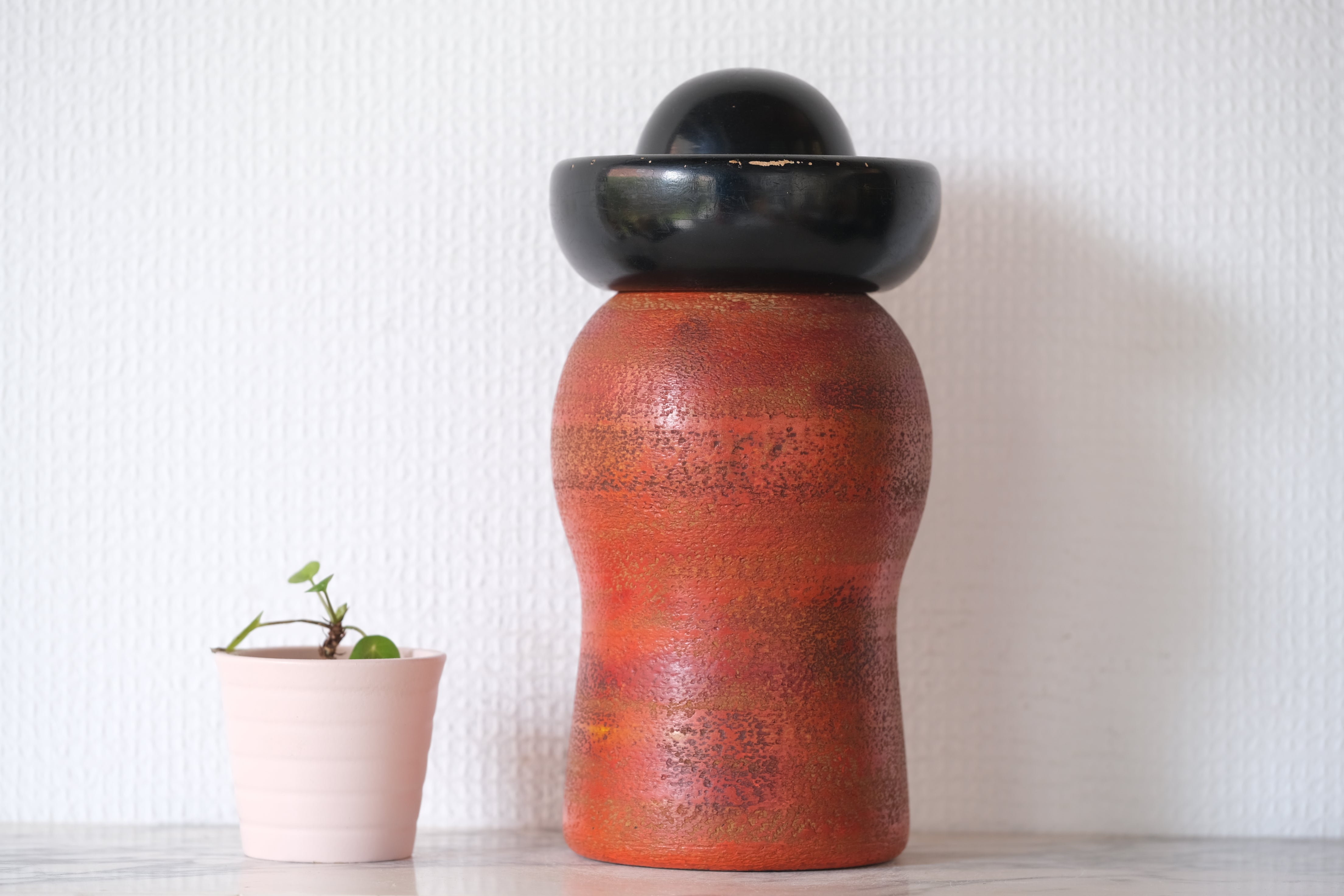Exclusive Vintage Creative Kokeshi by Katase Kahei 片瀬快平 (1922-2015) | 22 cm