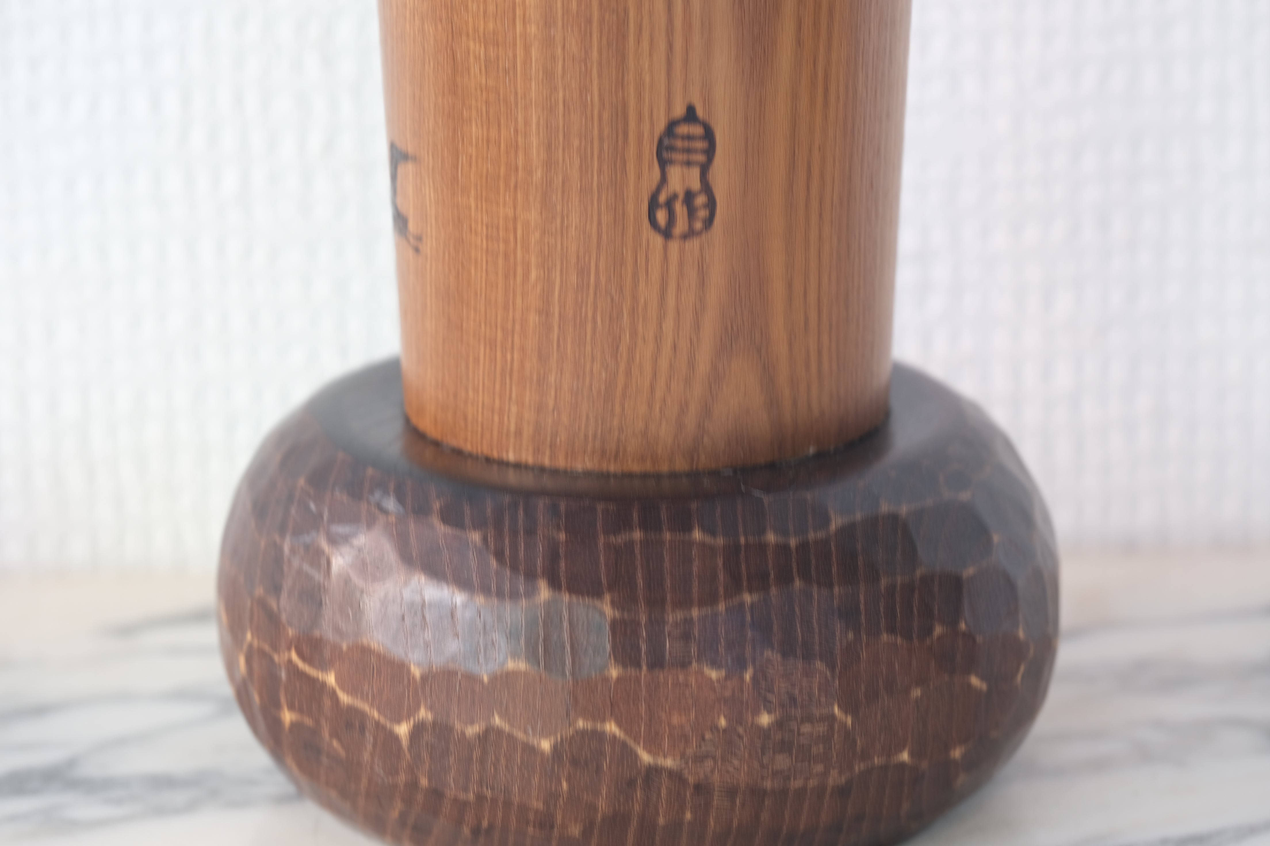 Exclusive Vintage Creative Kokeshi by Sansaku Sekiguchi (1925-2018) | Titled: '雁' - 'Wild Goose' | 37 cm