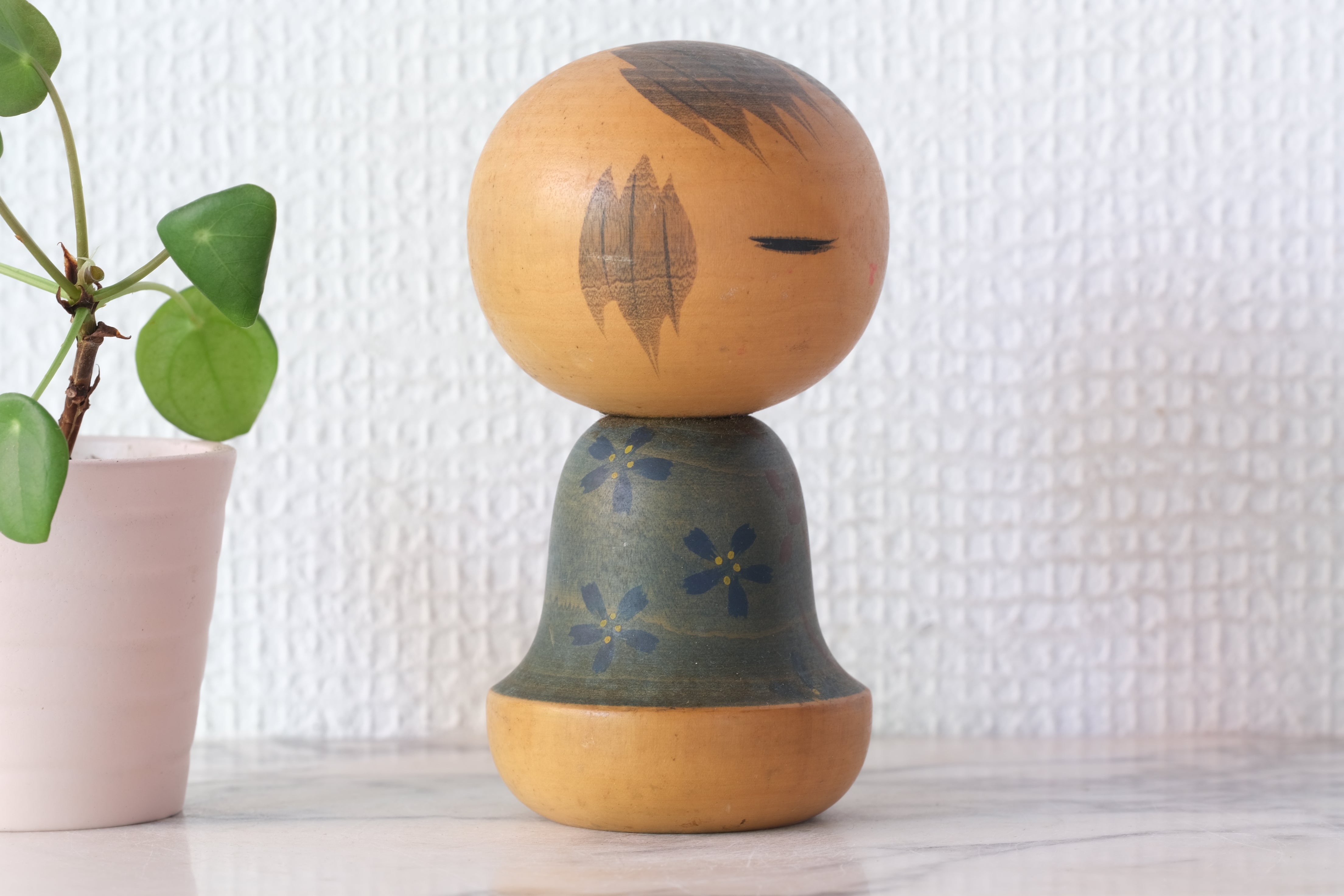 Vintage Kokeshi by Tsujita Ryozo (1923-) | 12 cm