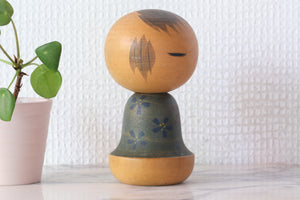 Vintage Kokeshi by Tsujita Ryozo (1923-) | 12 cm