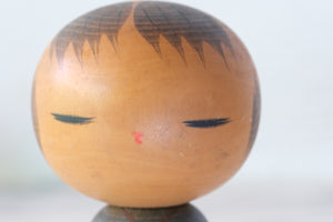 Vintage Kokeshi by Tsujita Ryozo (1923-) | 12 cm