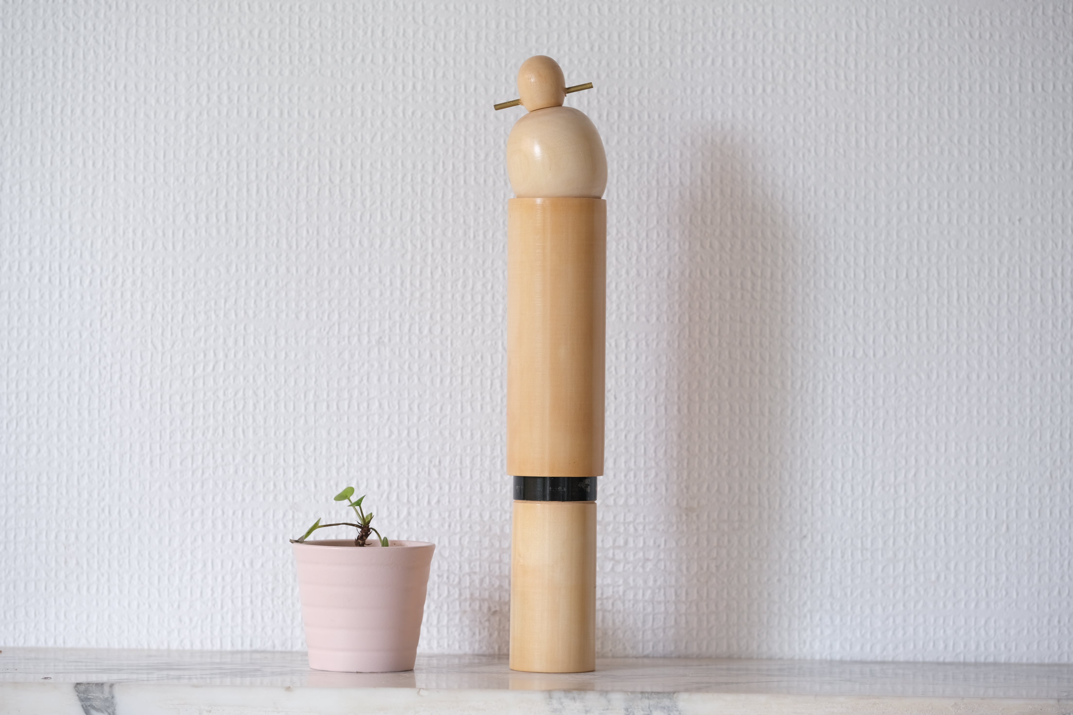 Vintage Sosaku Kokeshi By Sato Suigai 佐藤翠崕 (1920-) | 29 cm