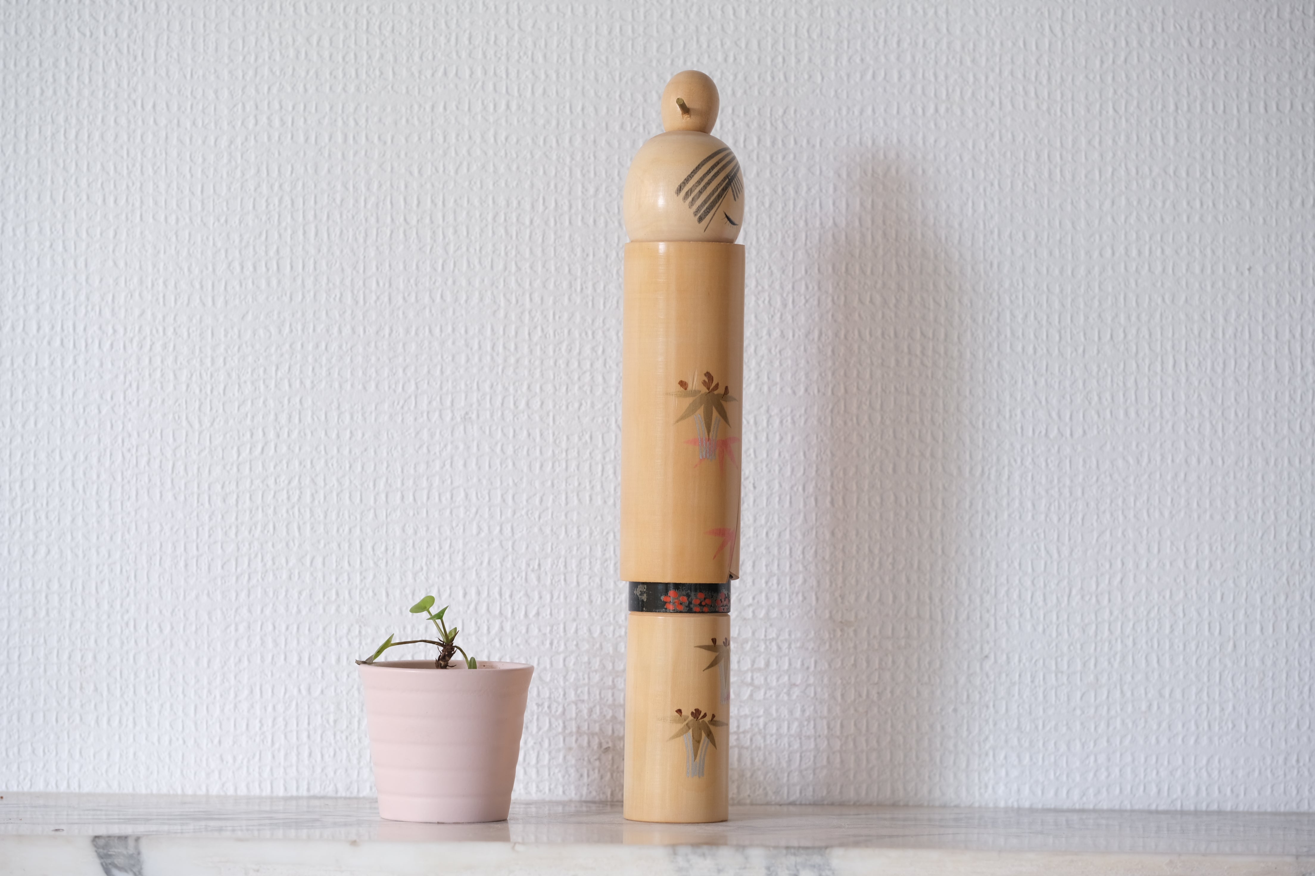 Vintage Sosaku Kokeshi By Sato Suigai 佐藤翠崕 (1920-) | 29 cm