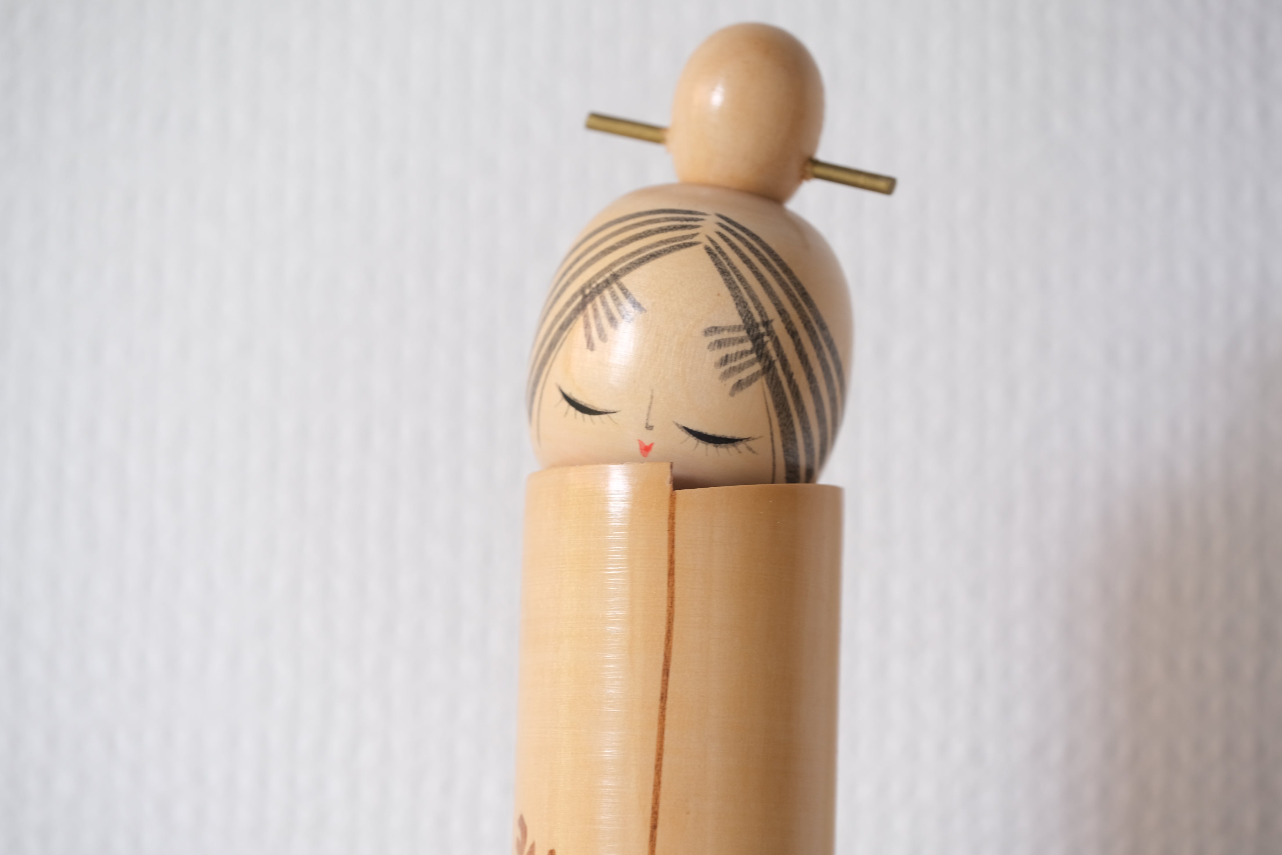 Vintage Sosaku Kokeshi By Sato Suigai 佐藤翠崕 (1920-) | 29 cm