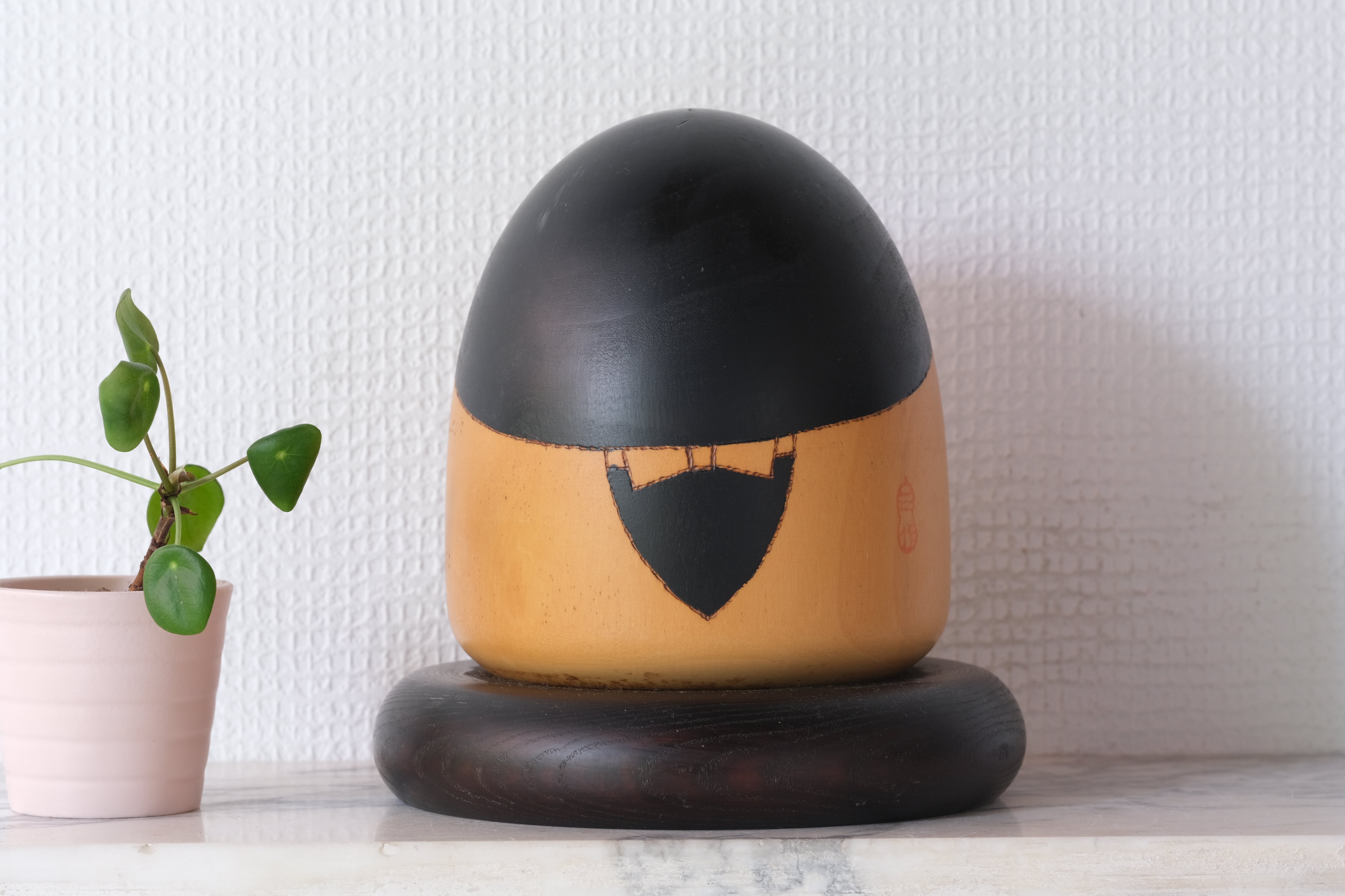 Vintage Creative Kokeshi by Sansaku Sekiguchi (1925-2018) | Titled: 'Kaguyahime - Moon Princess' | 17 cm