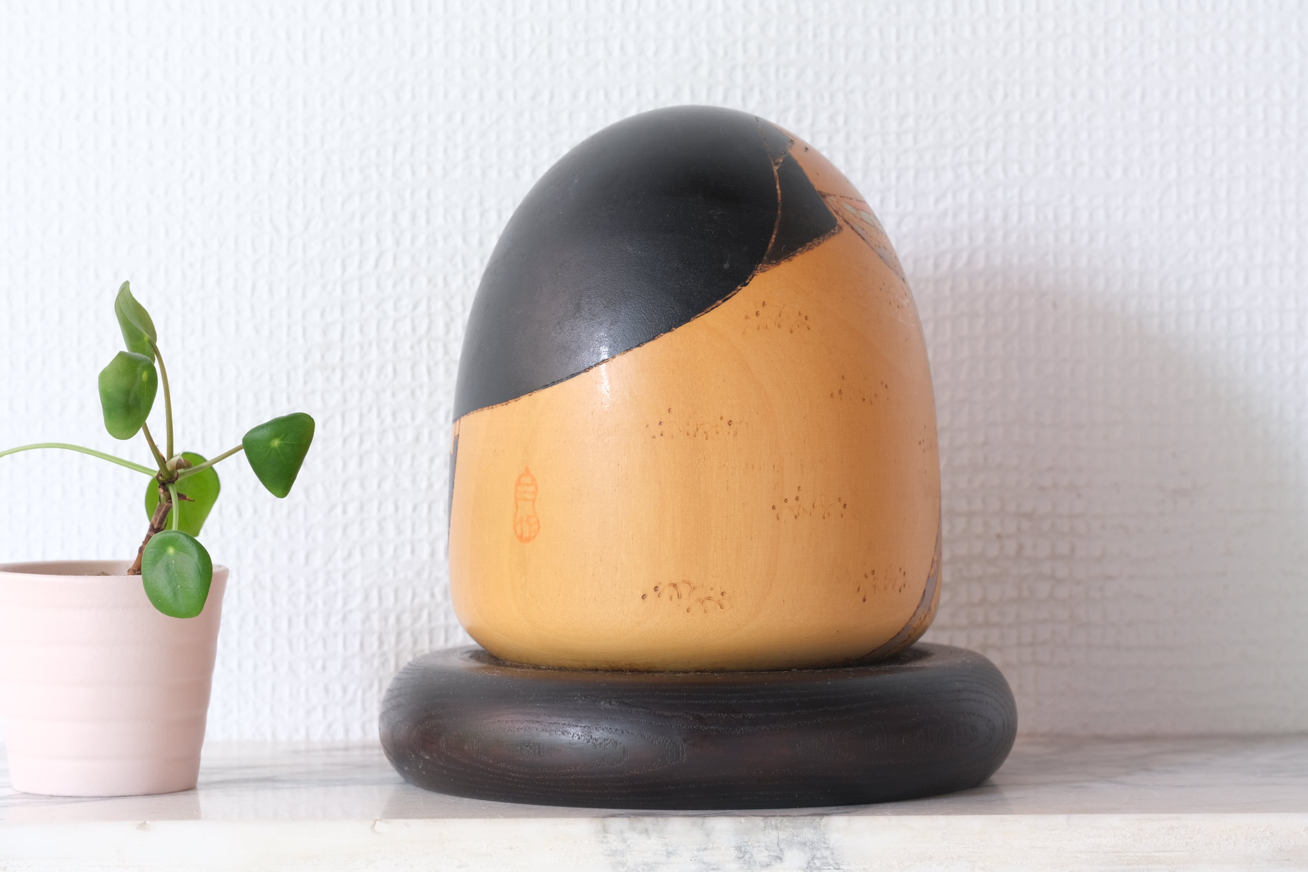 Vintage Creative Kokeshi by Sansaku Sekiguchi (1925-2018) | Titled: 'Kaguyahime - Moon Princess' | 17 cm