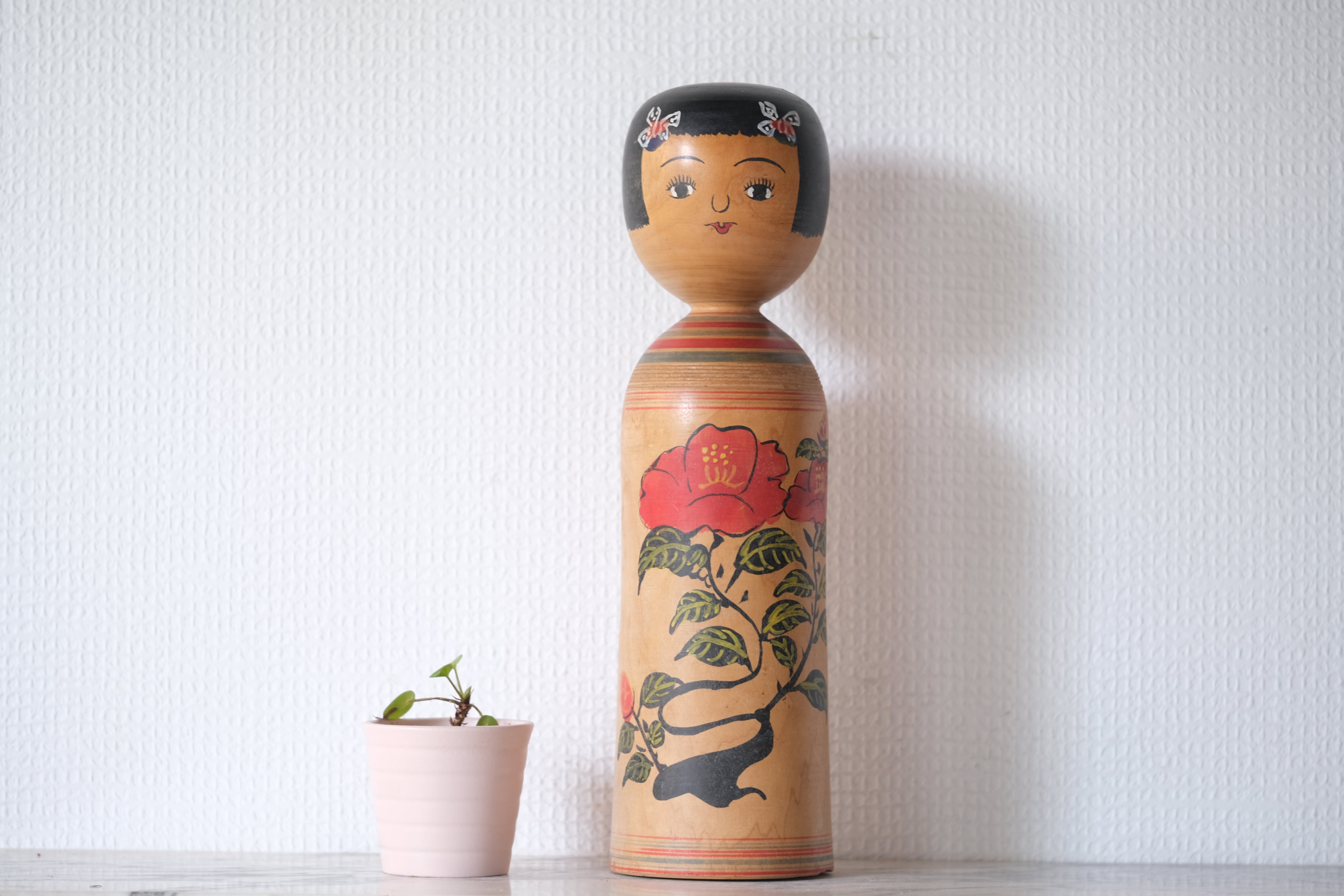 Rare Vintage Kijiyama Kokeshi by Ogura Kyutaro  小椋久太郎 (1906 -1998) | 31 cm