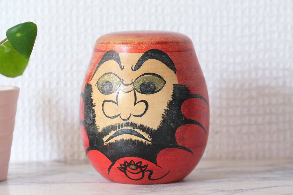 Vintage Daruma | 9 cm