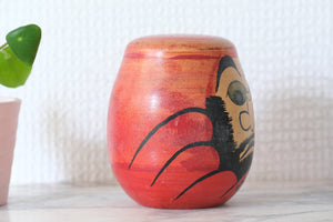 Vintage Daruma | 9 cm