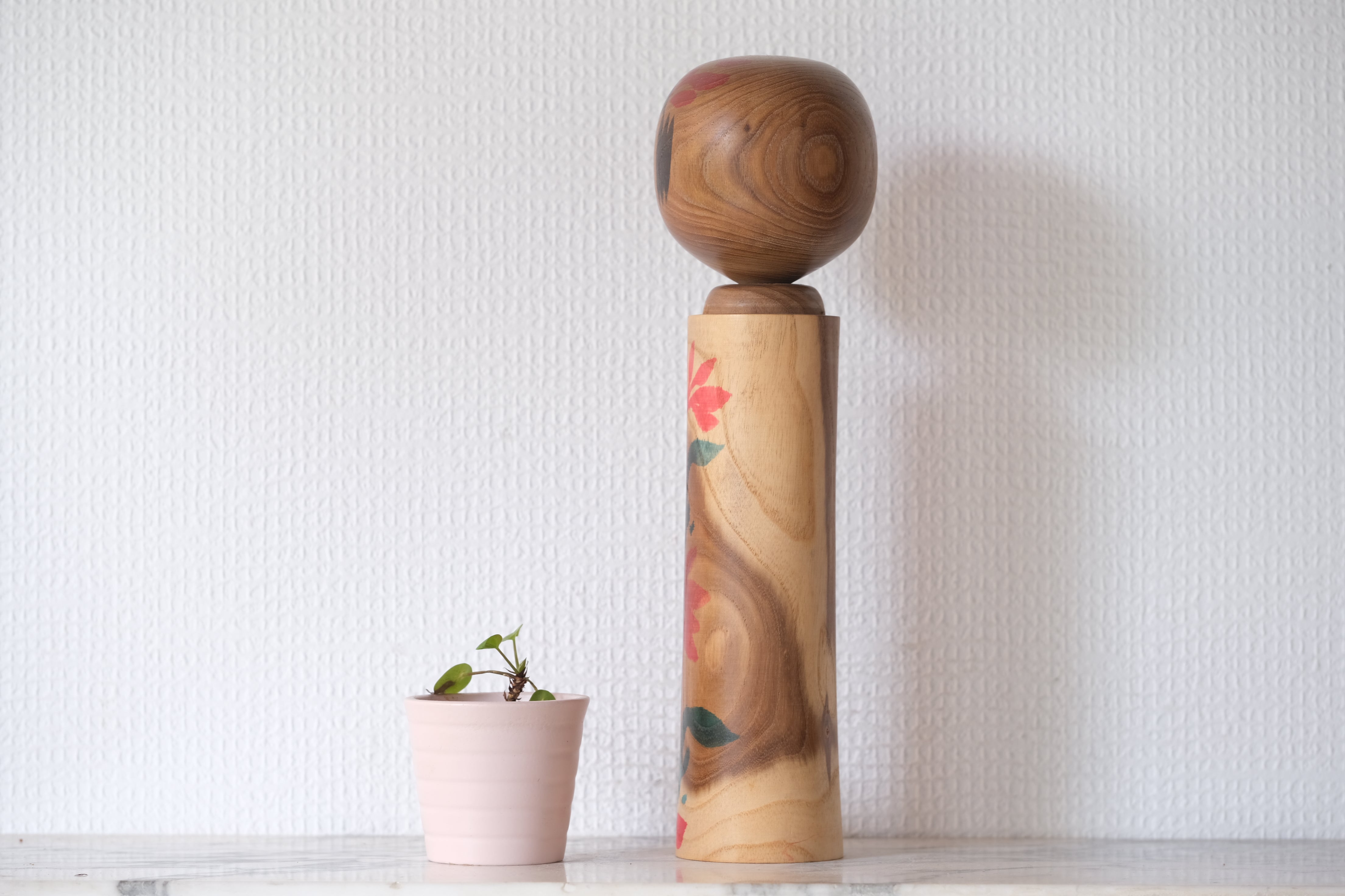 Rare Vintage Narugo Kokeshi by Hideo Ishihara (1925-1999) | 29 cm