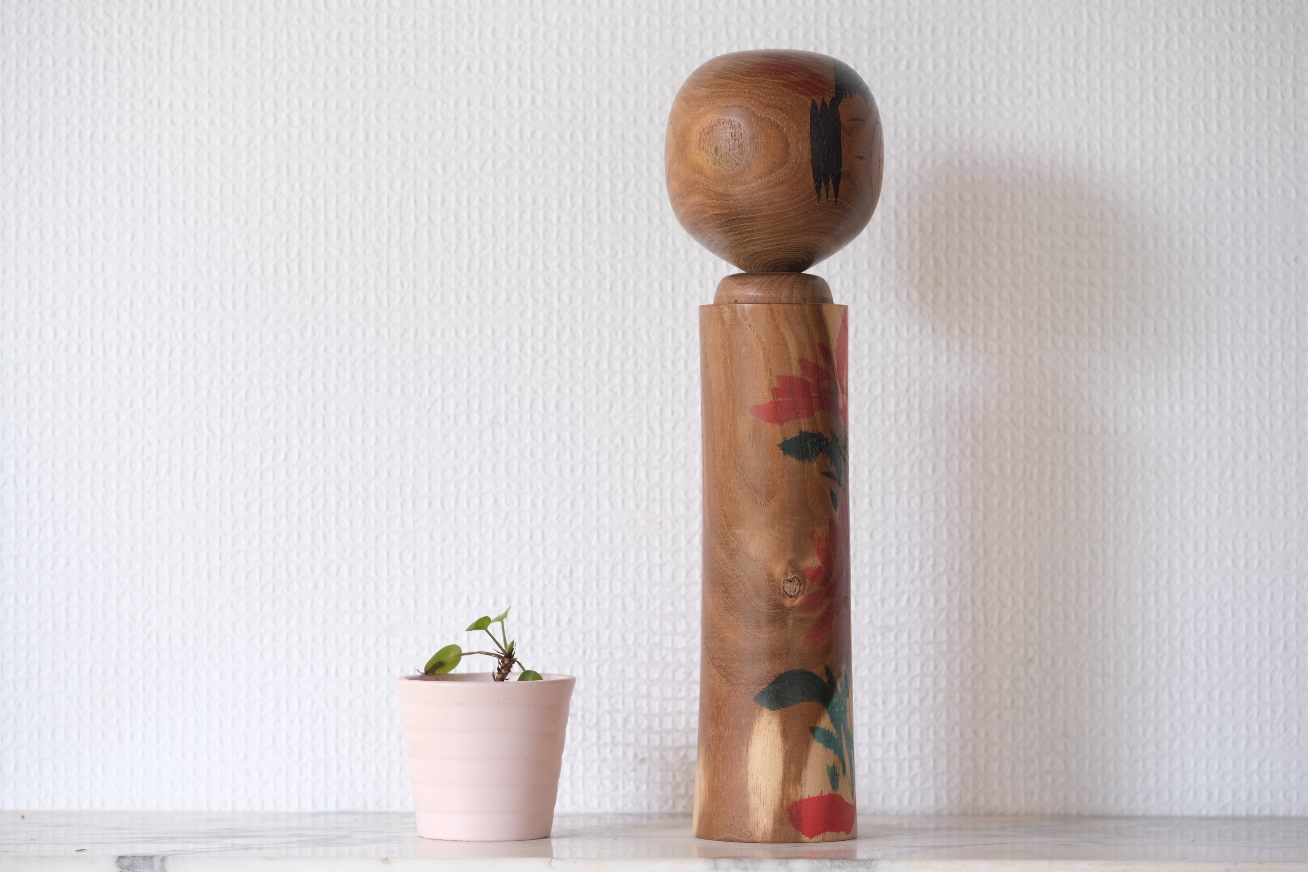 Rare Vintage Narugo Kokeshi by Hideo Ishihara (1925-1999) | 29 cm