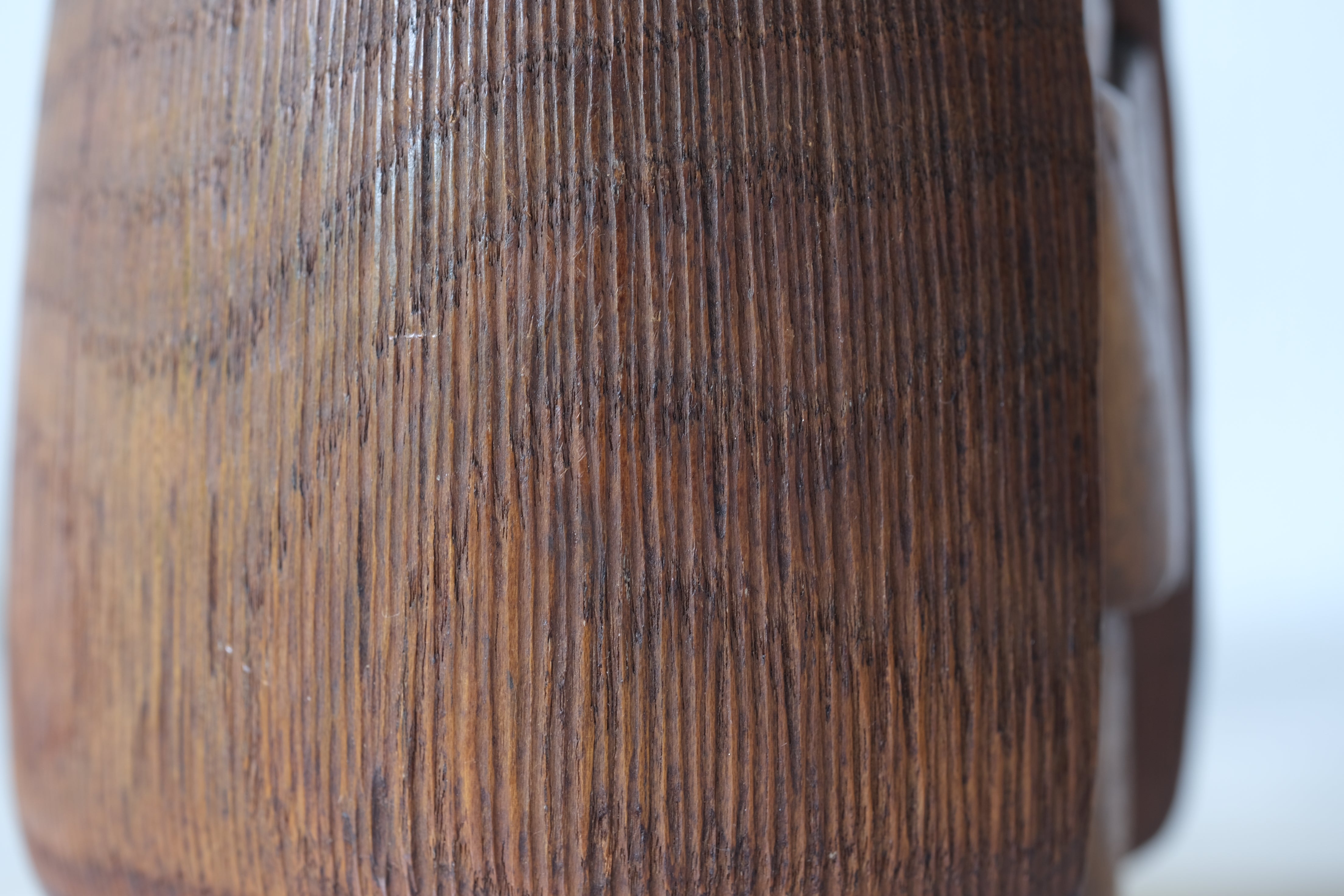 Exclusive Vintage Sosaku Kokeshi by Hideo Ishihara (1925-1999) | Titked: ひうとし - Hiutoshi - Elderly | 16 cm