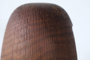 Exclusive Vintage Sosaku Kokeshi by Hideo Ishihara (1925-1999) | Titked: ひうとし - Hiutoshi - Elderly | 16 cm