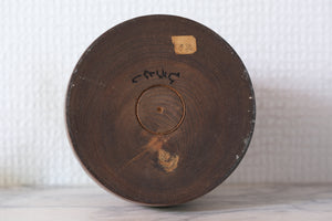 Exclusive Vintage Sosaku Kokeshi by Hideo Ishihara (1925-1999) | Titked: ひうとし - Hiutoshi - Elderly | 14 cm