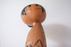 Exclusive Vintage Sosaku Kokeshi by Sato Suigai (1920-) | 54 cm