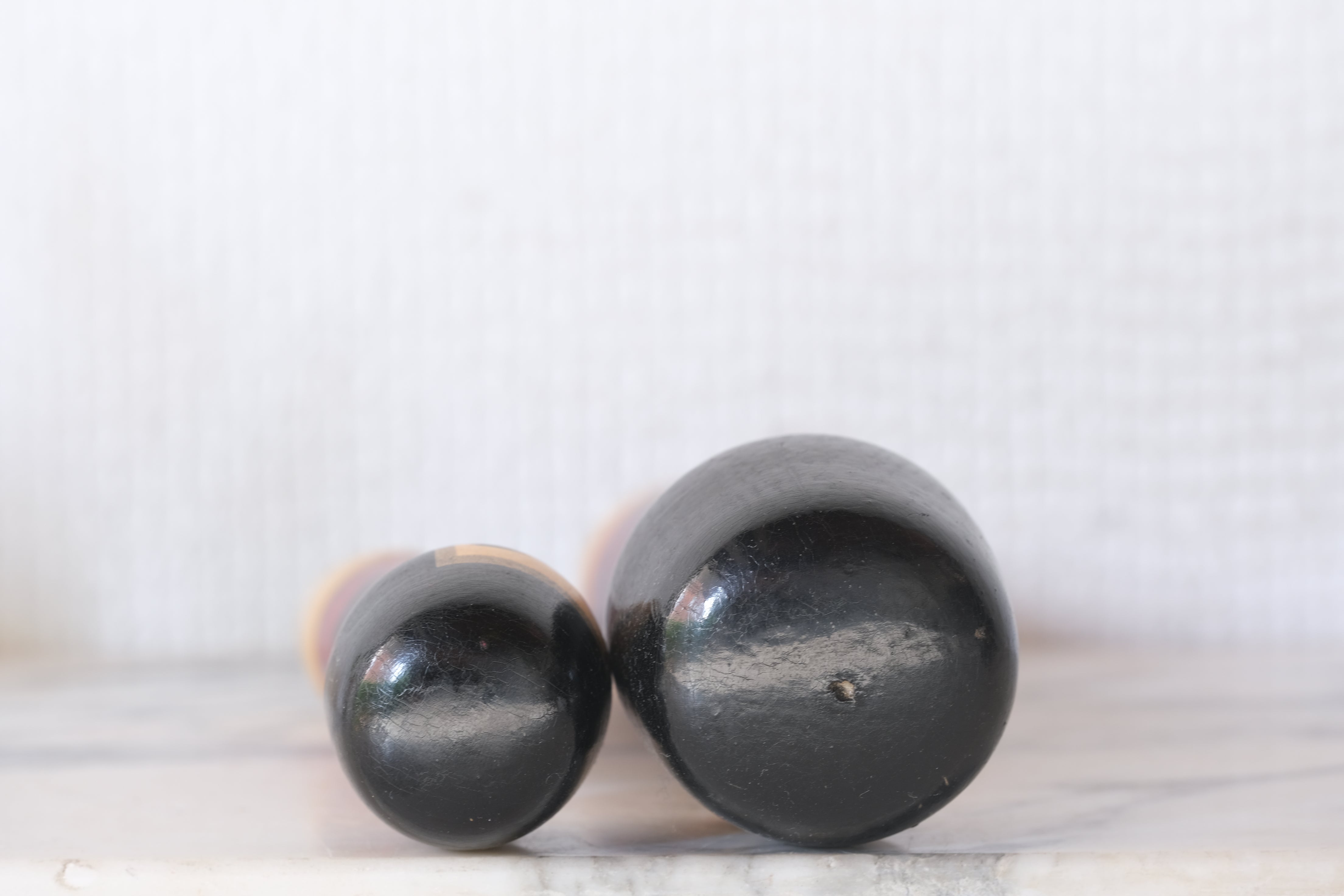 Set of Two Vintage Creative Kokeshi by Aida Seiho (1926-1998) | 14,5 cm and 18,5 cm