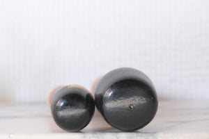 Set of Two Vintage Creative Kokeshi by Aida Seiho (1926-1998) | 14,5 cm and 18,5 cm