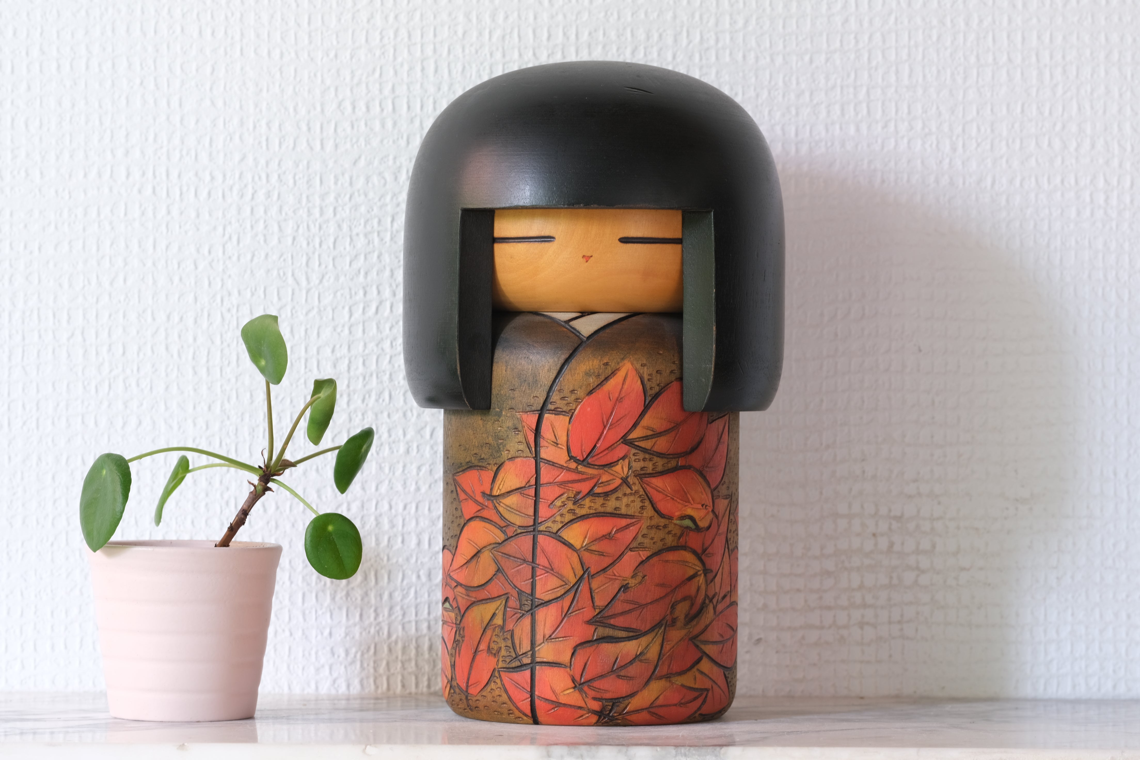 Chunky Vintage Gumma Kokeshi by Kisaku | 21,5 cm
