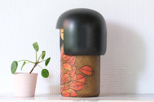 Chunky Vintage Gumma Kokeshi by Kisaku | 21,5 cm