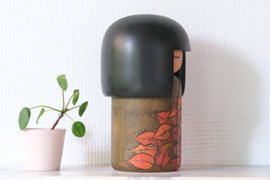 Chunky Vintage Gumma Kokeshi by Kisaku | 21,5 cm