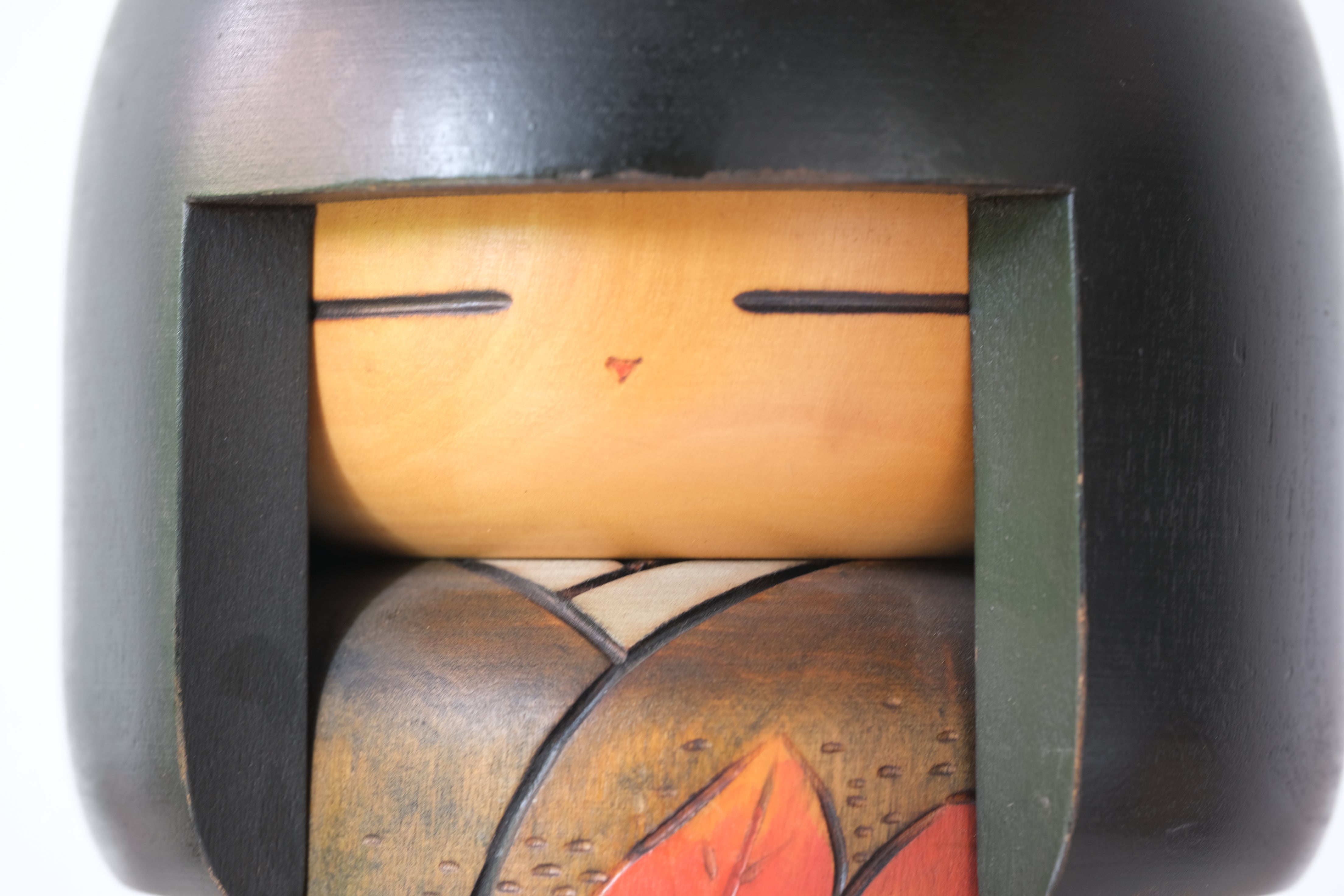 Chunky Vintage Gumma Kokeshi by Kisaku | 21,5 cm