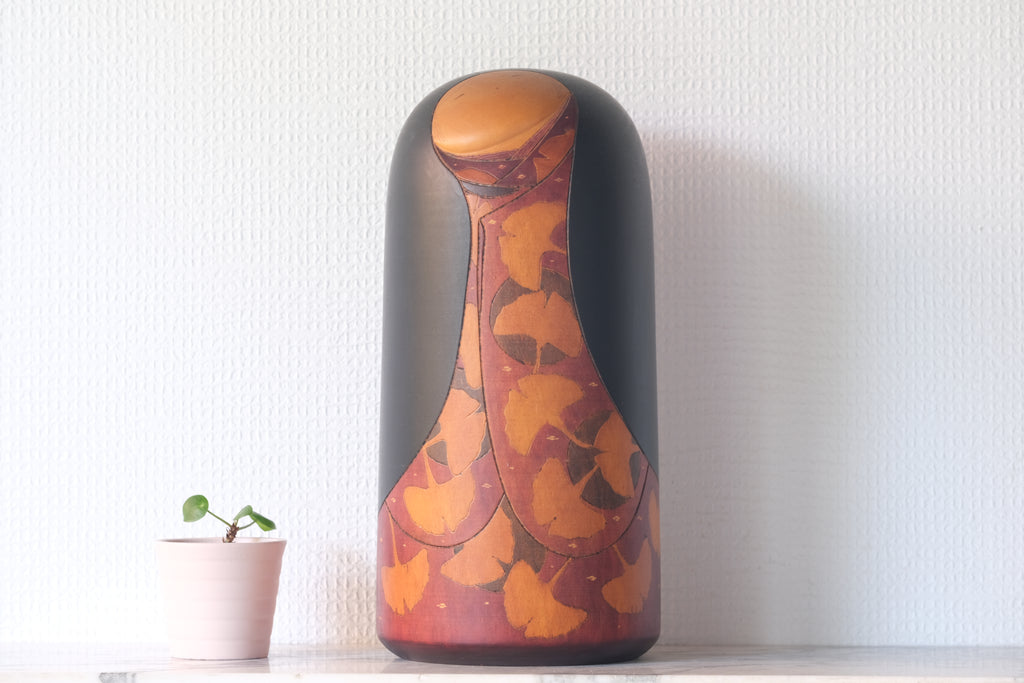 Exclusive Vintage Kokeshi By Iguchi Satoru 井口 悟 (1948-) | 29 cm