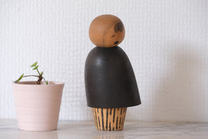 Exclusive Vintage Creative Kokeshi  By Watanabe Masao (1917 - 2007) | 14,5 cm