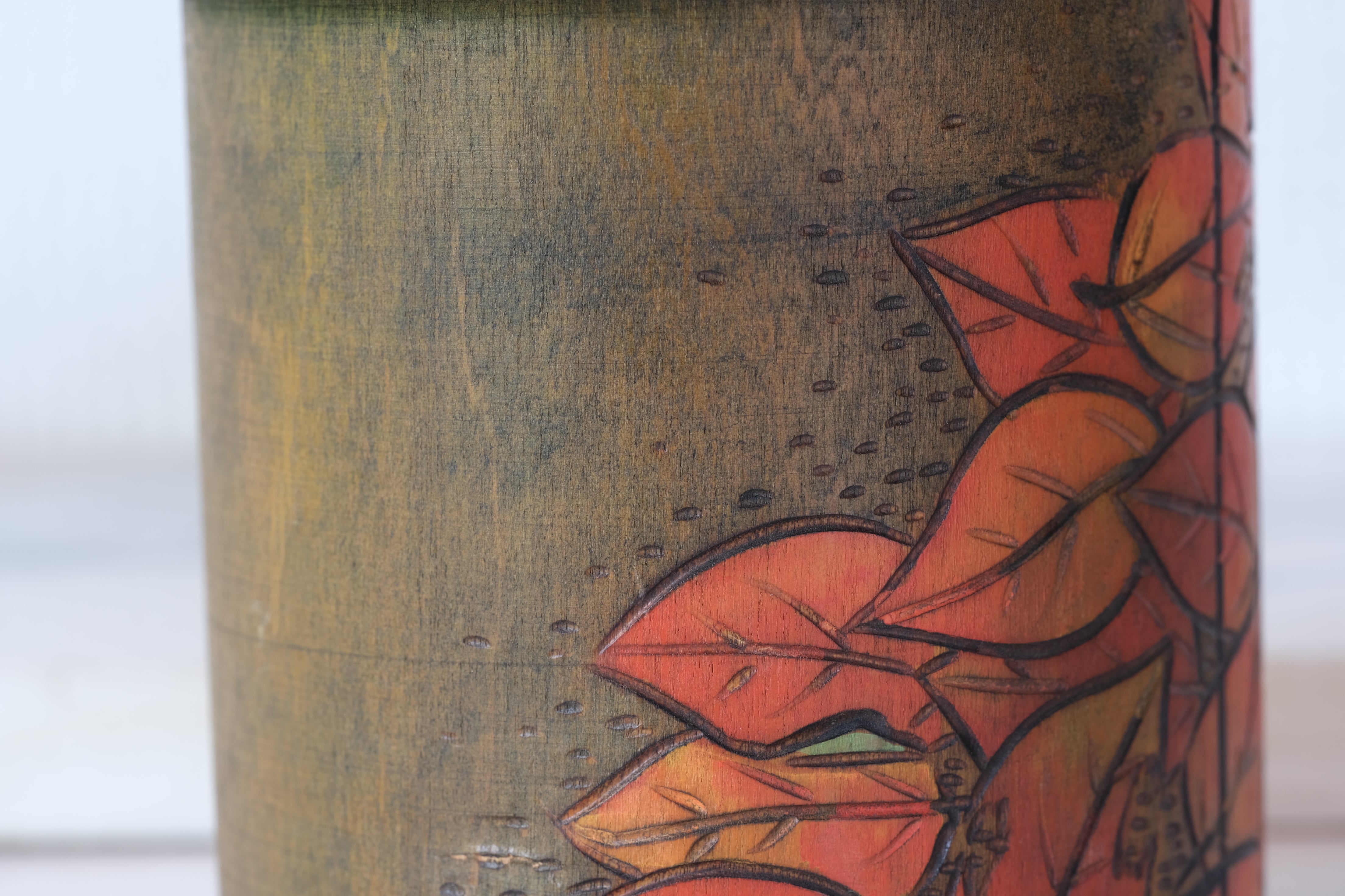 Chunky Vintage Gumma Kokeshi by Kisaku | 21,5 cm