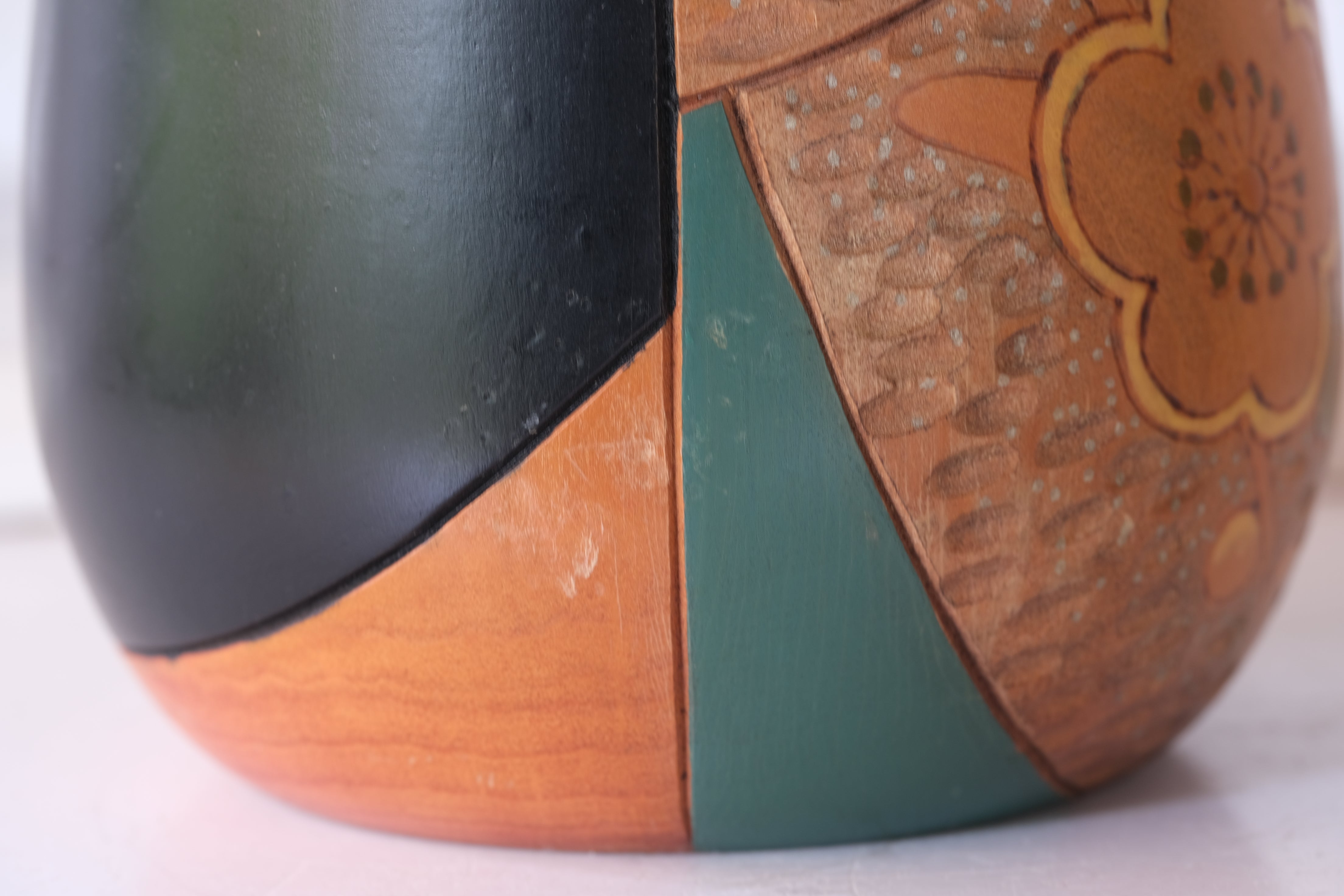 Exclusive Vintage Sosaku Kokeshi by Ishimura 石村 | 19,5 cm