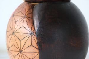 Exclusive Vintage Kokeshi by Kazuo Takamizawa (1927-) | 19,5 cm