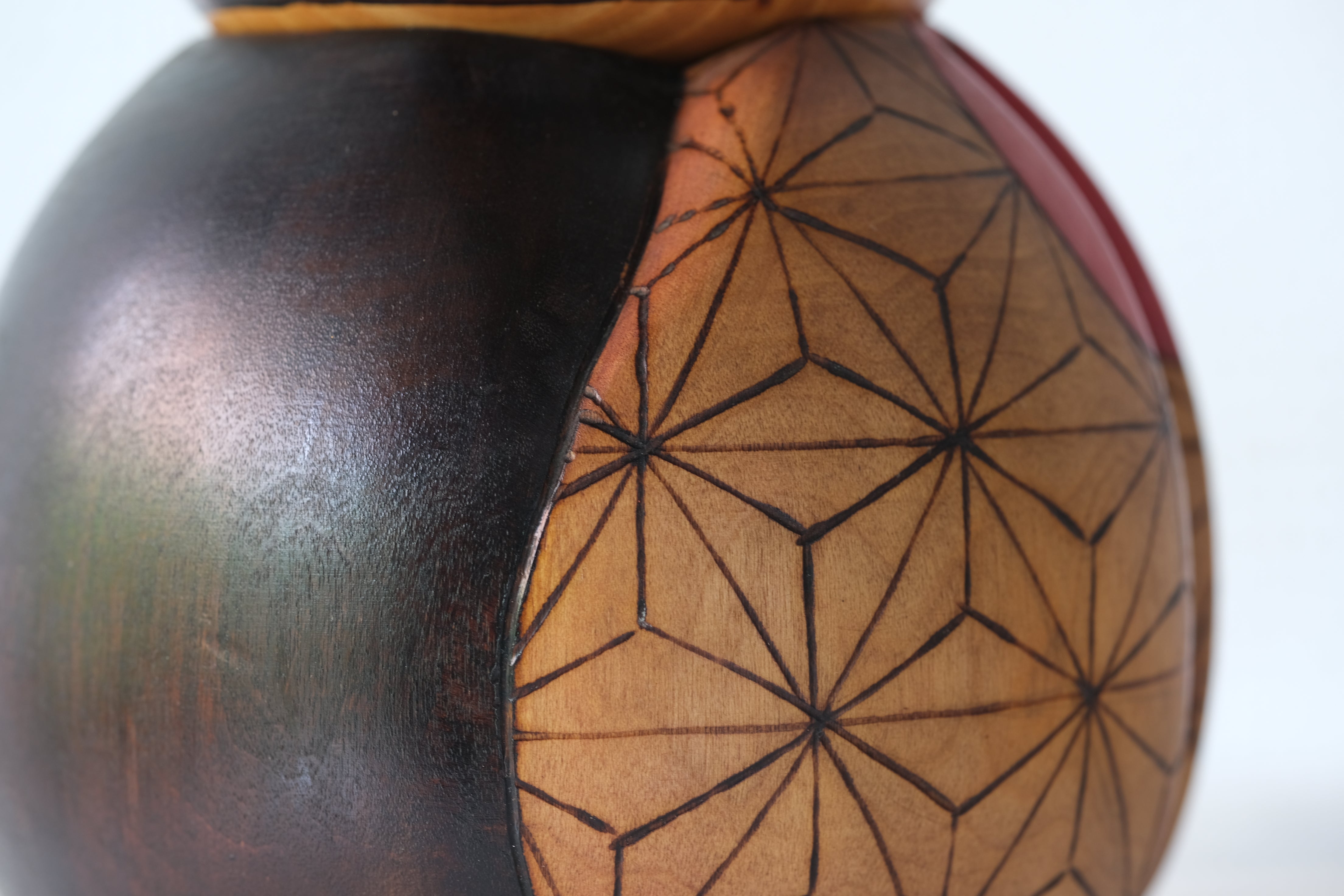 Exclusive Vintage Kokeshi by Kazuo Takamizawa (1927-) | 19,5 cm