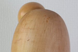 Rare Vintage Creative Kokeshi by Aida Seiho (1926-1998) | Titled: 愛 - Ai - Love | 27,5 cm