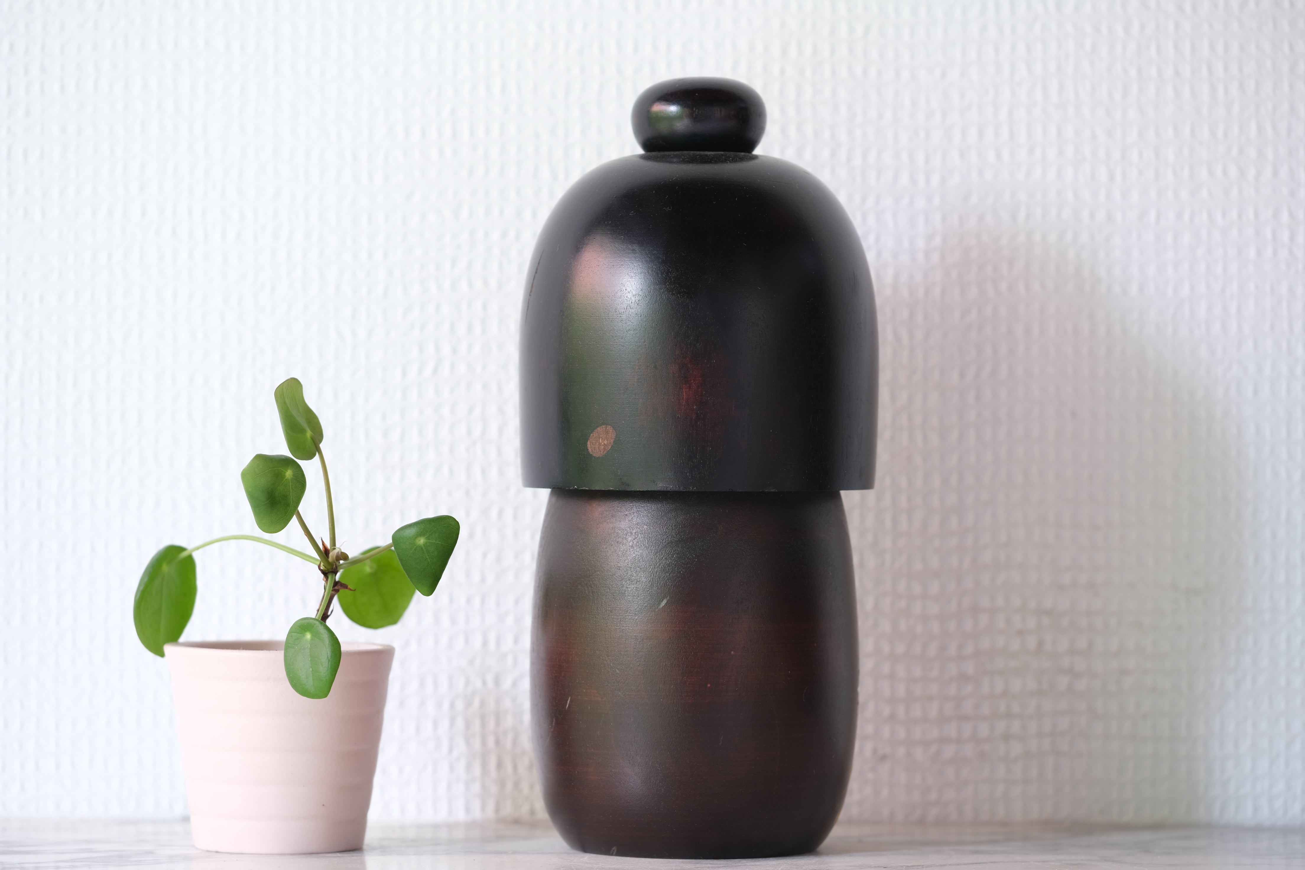 Rare Vintage Gumma Kokeshi By Kazuo Takamizawa 高見沢一夫 (1927-) | Title: 深山 | 22,5 cm)