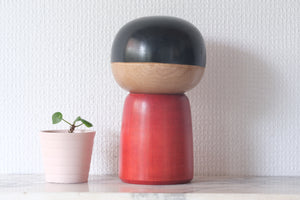 Vintage Creative Kokeshi By Sanpei Yamanaka (1926-2012) | Dated: 2004 | 19 cm