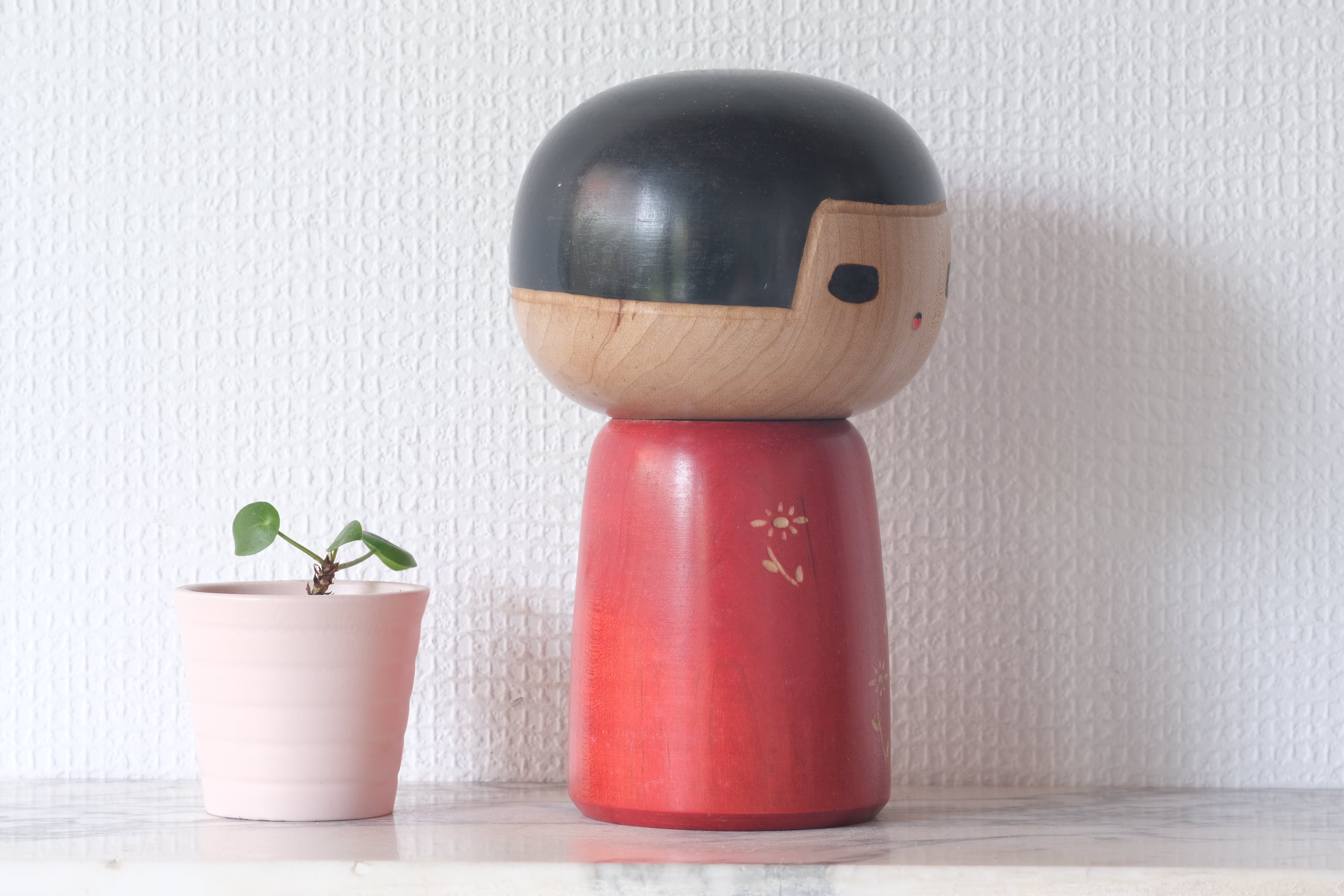 Vintage Creative Kokeshi By Sanpei Yamanaka (1926-2012) | Dated: 2004 | 19 cm